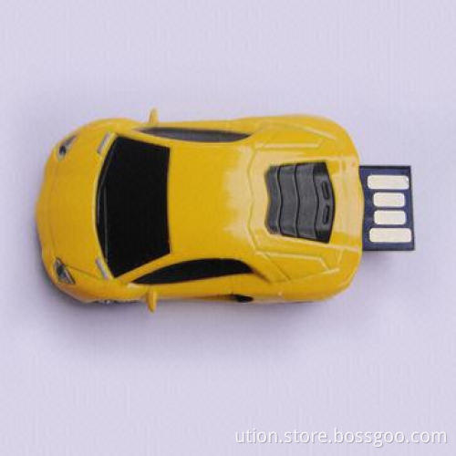Mini Car USB Flash Drive with 1 to 32GB Memory Capacity